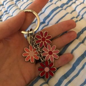 Coach Flower Key Ring